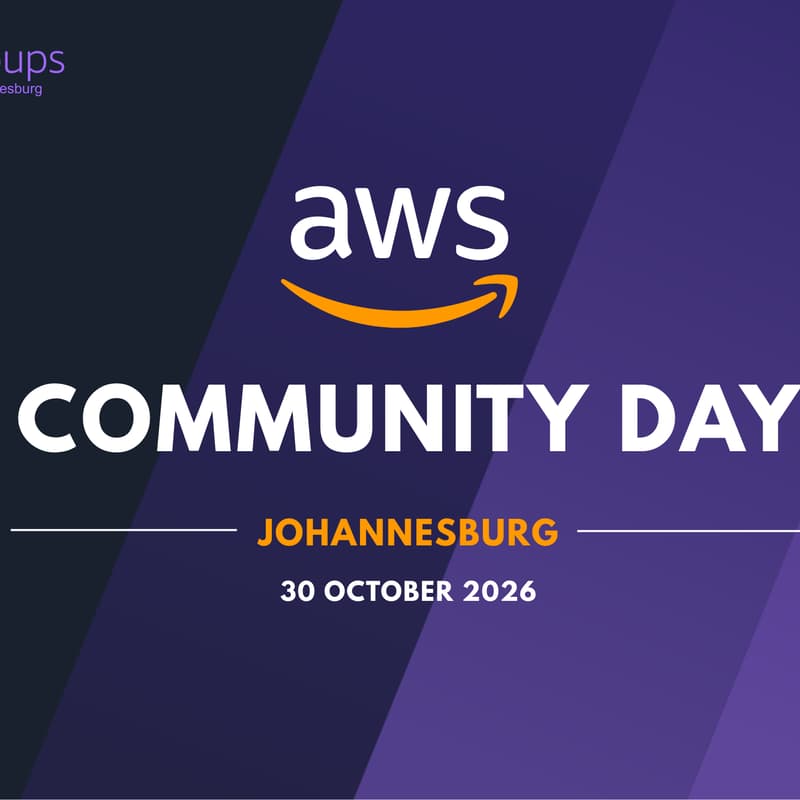 Cover Image for AWS Community Day Johannesburg