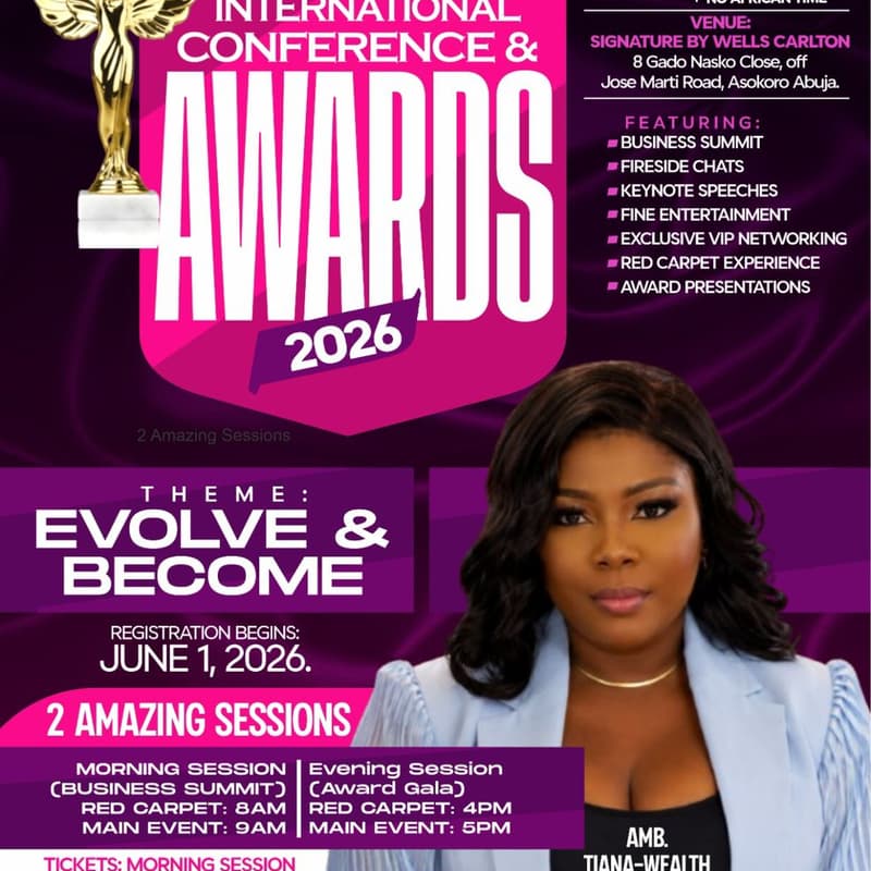 Cover Image for YOUNG LADIES IN BUSINESS INT'L CONFERENCE & AWARDS 2026