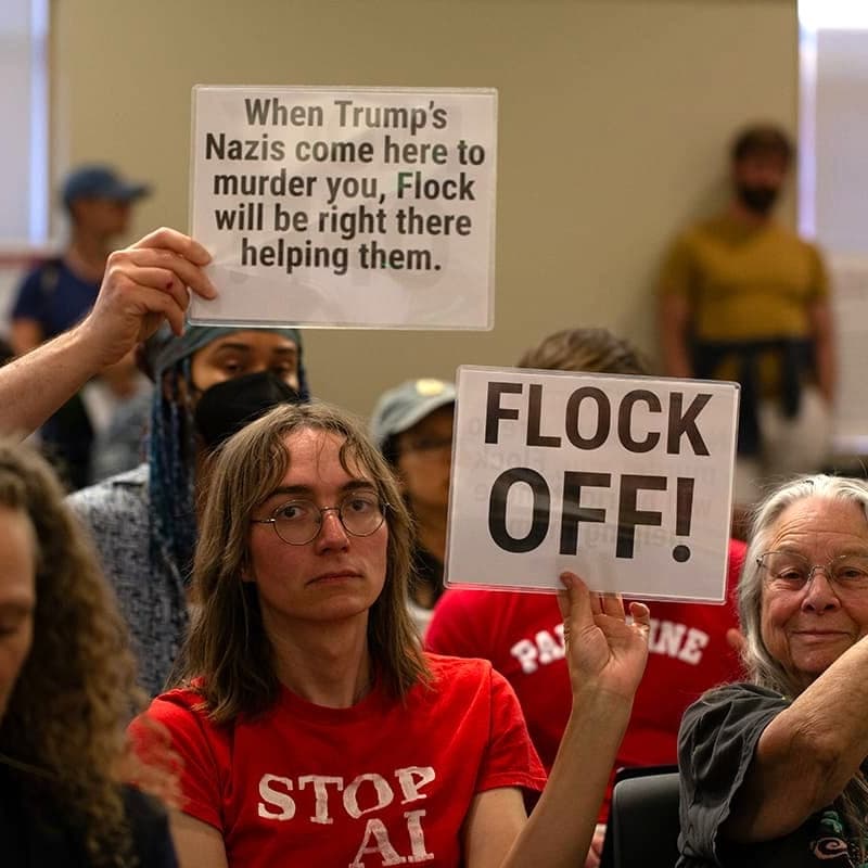 Cover Image for NO FLOCK in Berkeley: Rally at City Council