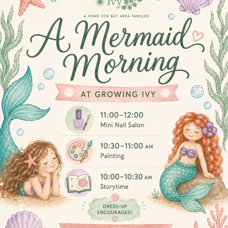 Cover Image for A Mermaid Morning at Growing IVY