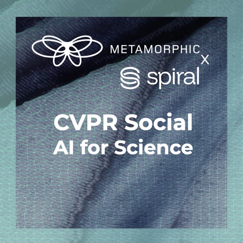 Cover Image for AI for Science Happy Hour @ CVPR - Hosted by Metamorphic x Spiral