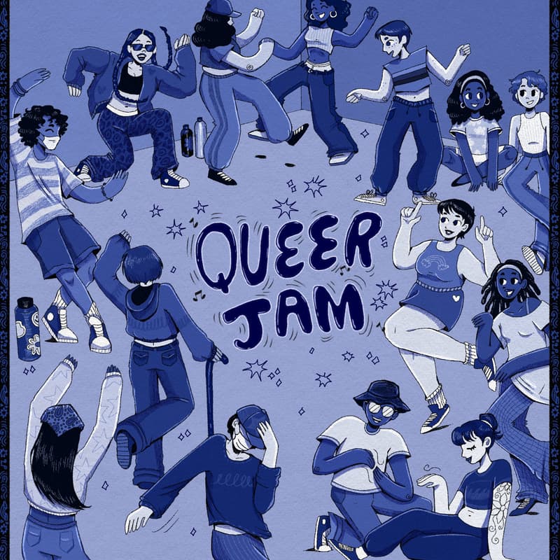Cover Image for queer jam (in a new home!)
