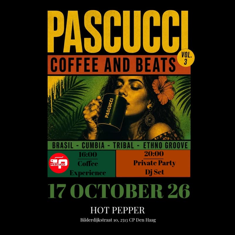 Cover Image for Pascucci coffee and beats 3