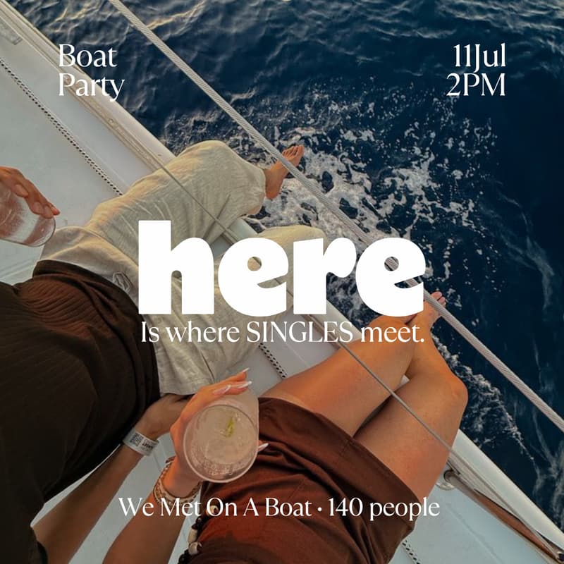 Cover Image for We Met On a Boat