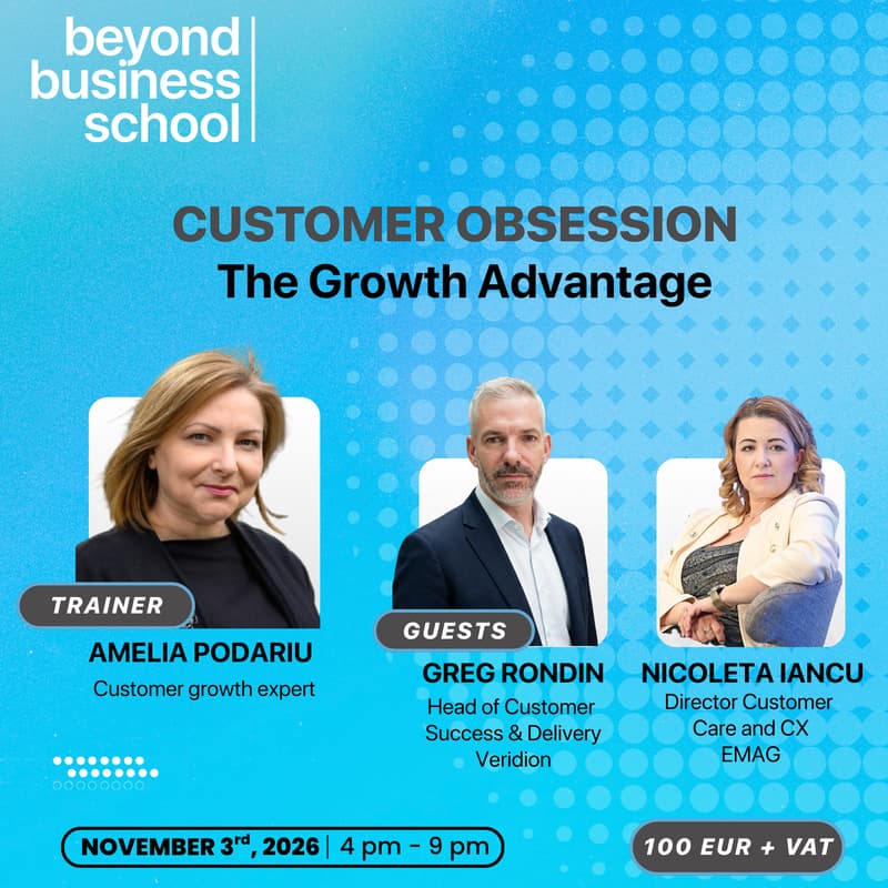 Cover Image for Customer Obsession: The Growth Advantage Workshop