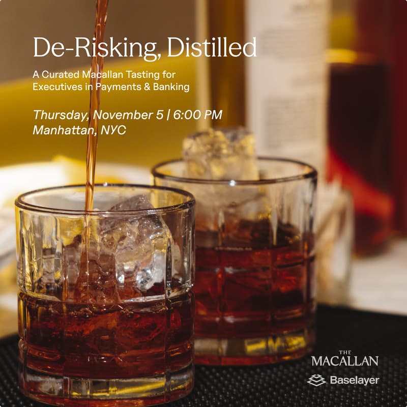 Cover Image for De-Risking, Distilled: A Curated Macallan Tasting for Executives in Payments & Banking