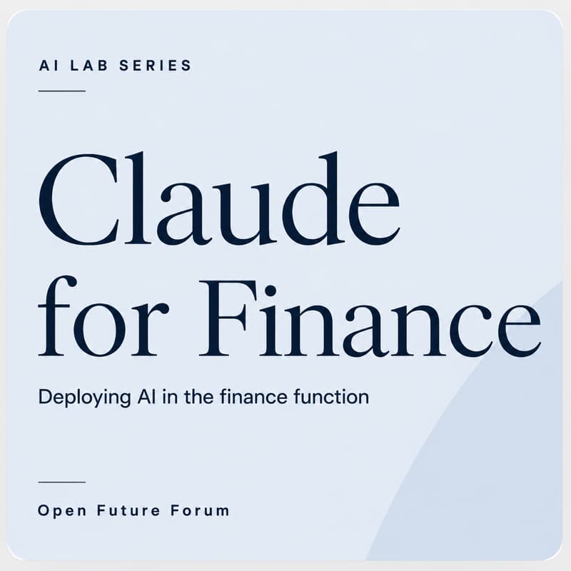 Cover Image for Claude for Finance