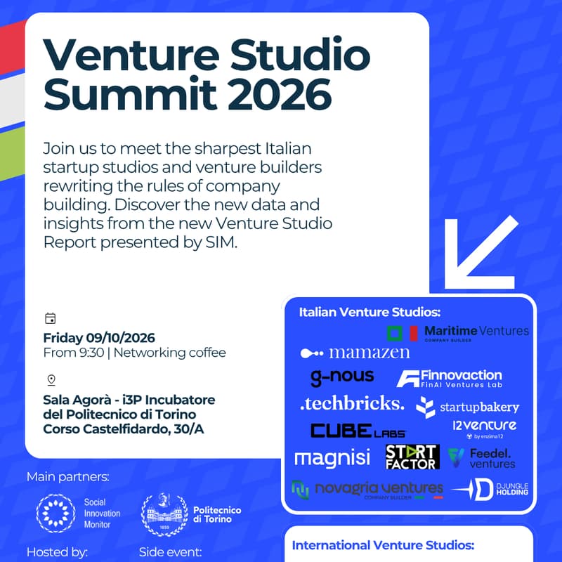 Cover Image for Venture Studio Summit 2026