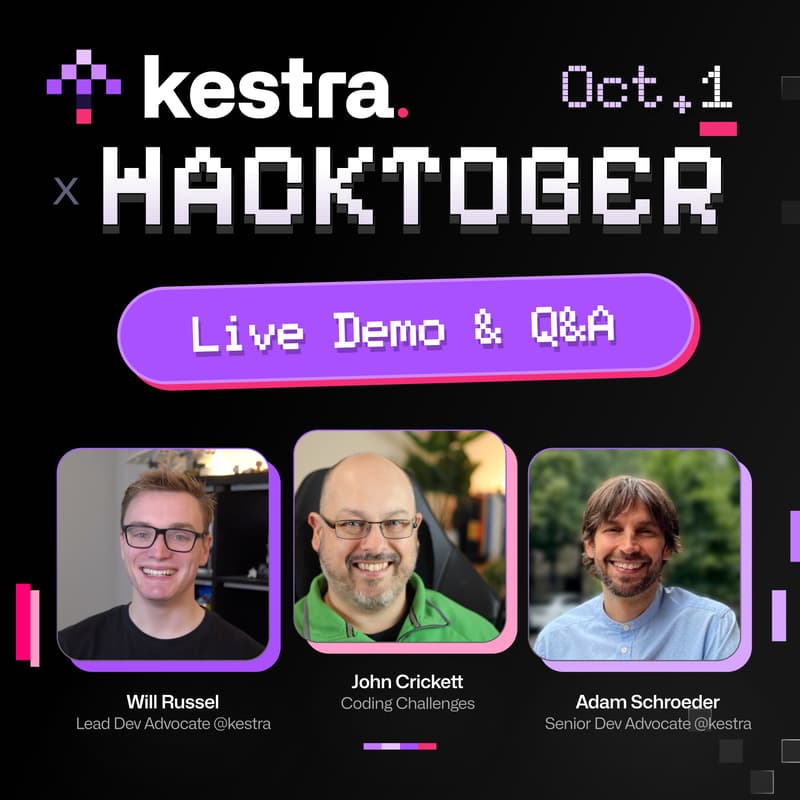 Cover Image for Livestream Kestra Hacktober Launch