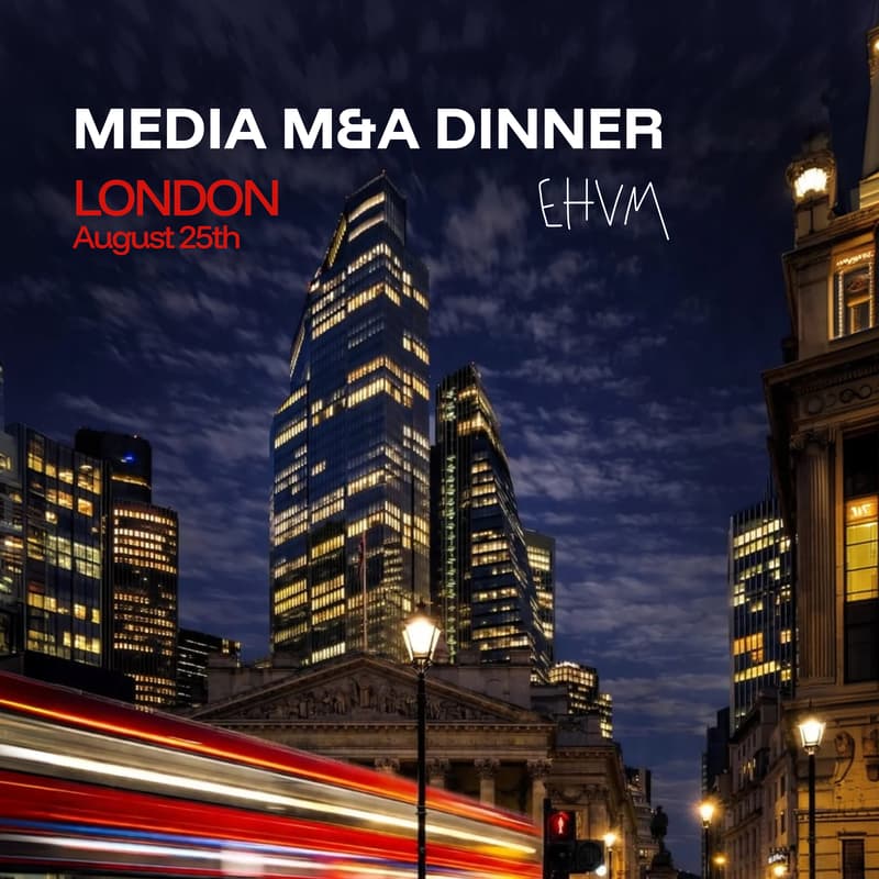 Cover Image for Tech & Media M&A Dinner