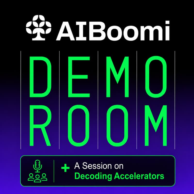 Cover Image for AIBoomi Demo Room + Accelerator Insights: Decoding YC, Techstars & Beyond
