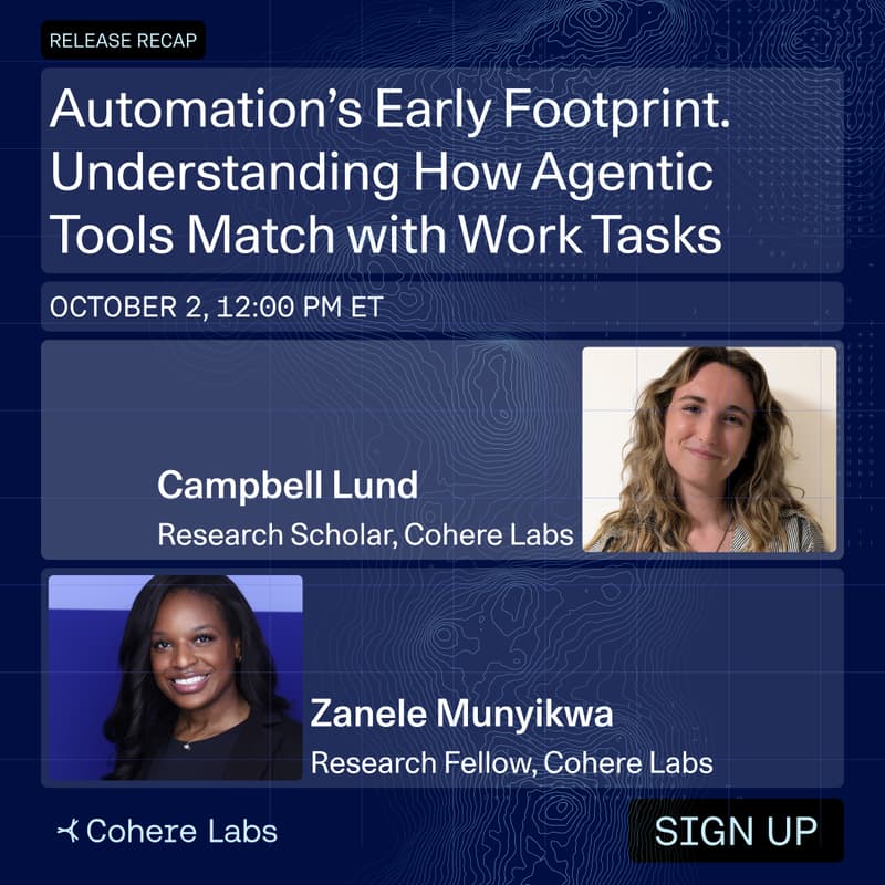 Cover Image for Release Recap: Automation’s Early Footprint. Understanding How Agentic Tools Match with Work Tasks
