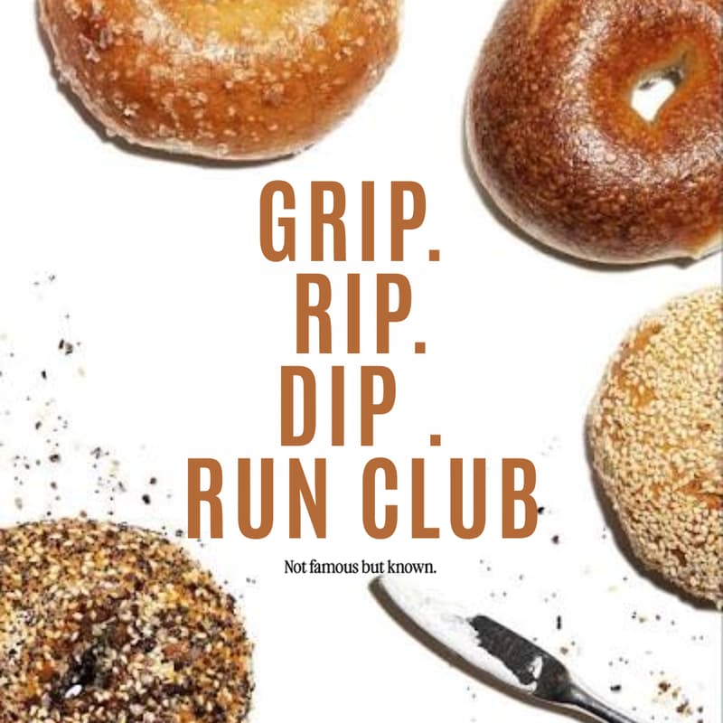 Cover Image for POP UP BAGELS RUN CLUB