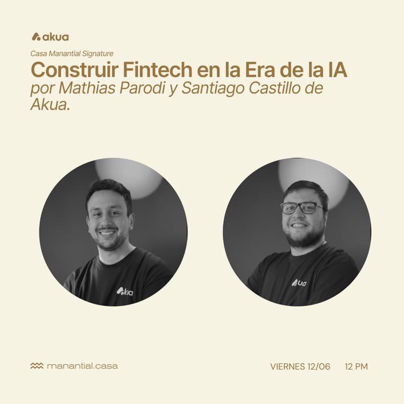 Cover Image for "Construir Fintech en la Era de la IA" por Mathias Parodi y Santiago Castillo de Akua