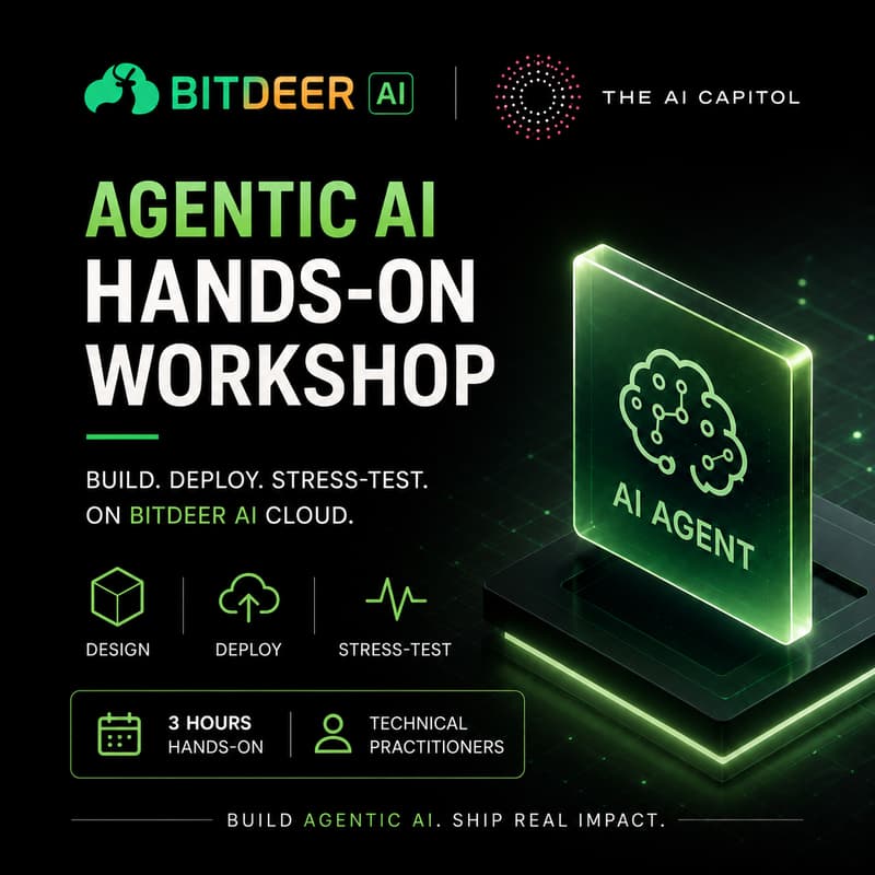 Cover Image for Bitdeer AI Agentic AI Hands-On Workshop