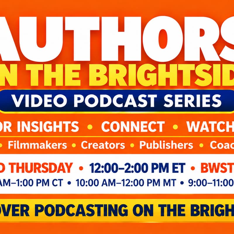 Cover Image for Christian Authors, Filmakers, Creators On The Brightside Discover Podcasting On The Brightside