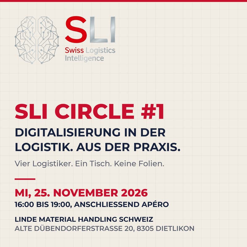 Cover Image for SLI Circle #1: Digitalisierung in der Logistik, aus der Praxis