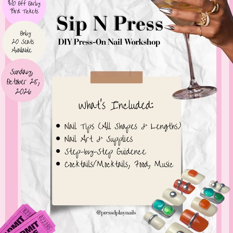 Cover Image for Sip N Press💅