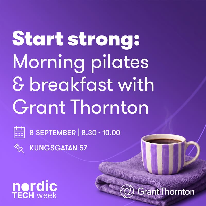 Cover Image for Start Strong: Morning Pilates & Breakfast with Grant Thornton
