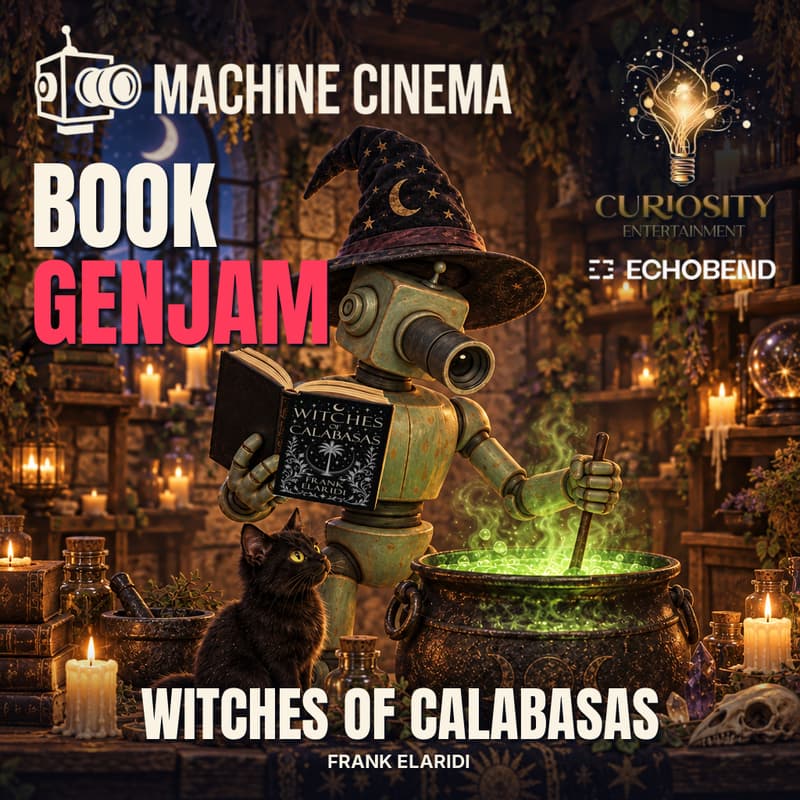 Cover Image for Book GenJam: Make A Film Based On A New Book: Witches Of Calabasas! ๐ฎ