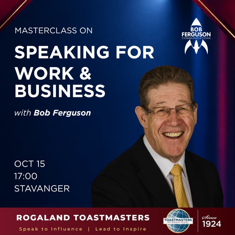 Cover Image for Masterclass: Communicating with Impact — with Bob Ferguson DTM