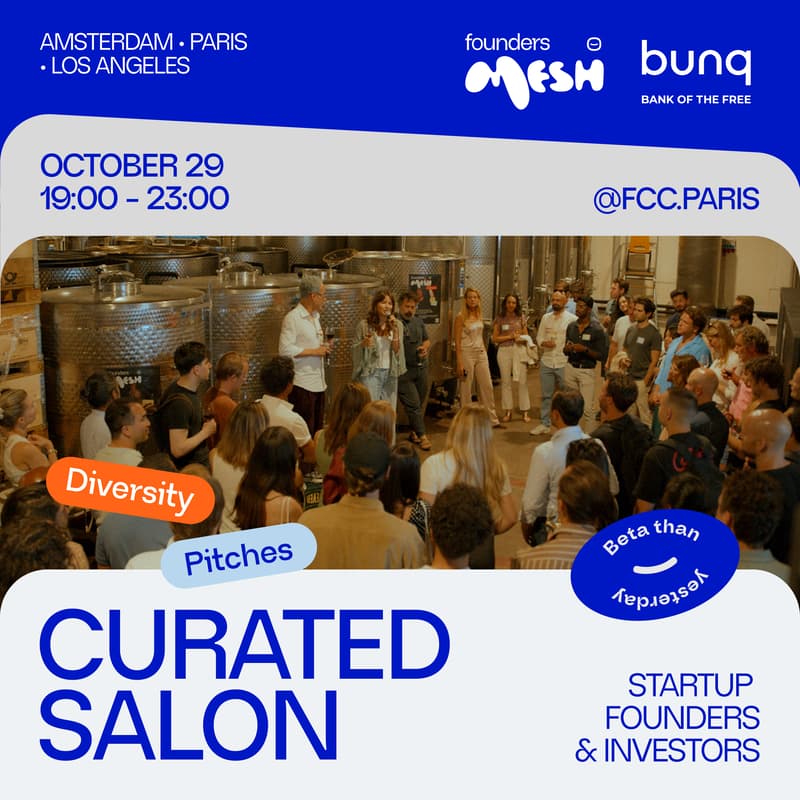 Cover Image for Founders Mesh: Curated Salon for Startup Founders & Investors