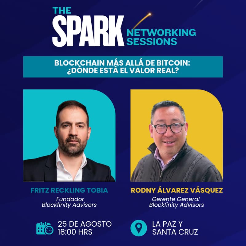 Cover Image for The Spark Networking Sessions LP - Blockchain más allá de Bitcoin: ¿Dónde está el valor real?