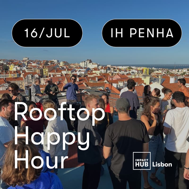 Cover Image for Rooftop Happy Hour at Impact Hub Penha 🍻