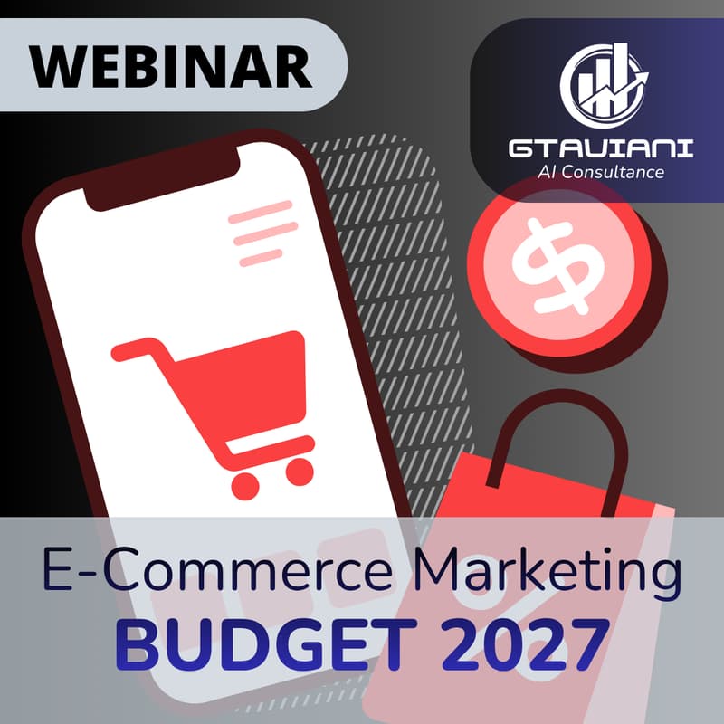 Cover Image for E-Commerce Marketing BUDGET 2027 (Webinar in Italiano)