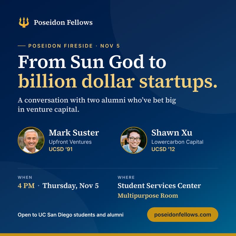 Cover Image for Poseidon Fireside: A Conversation with Mark Suster