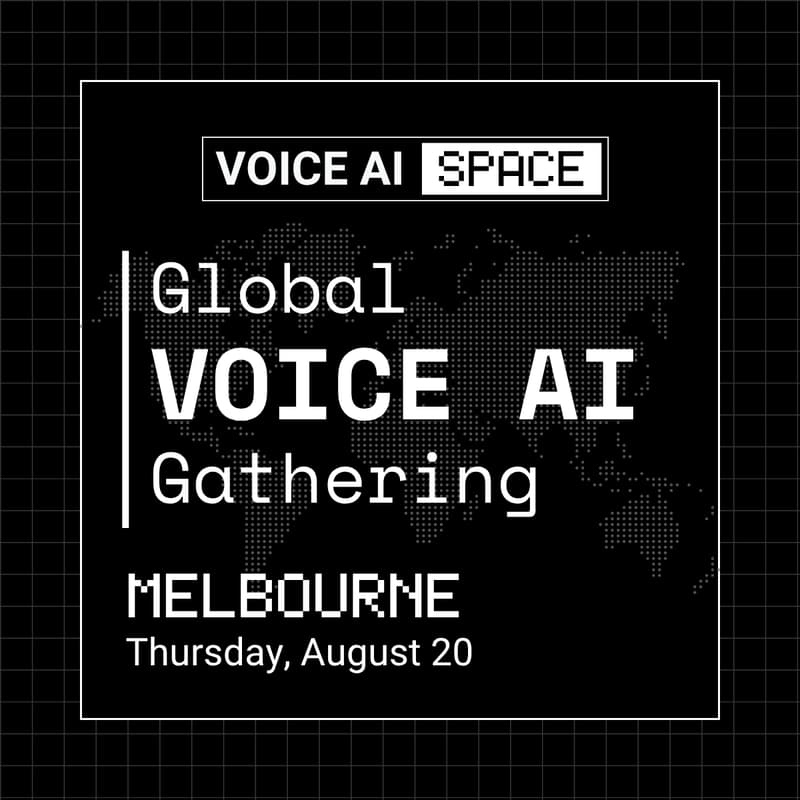 Cover Image for VOICE AI Gathering MELBOURNE