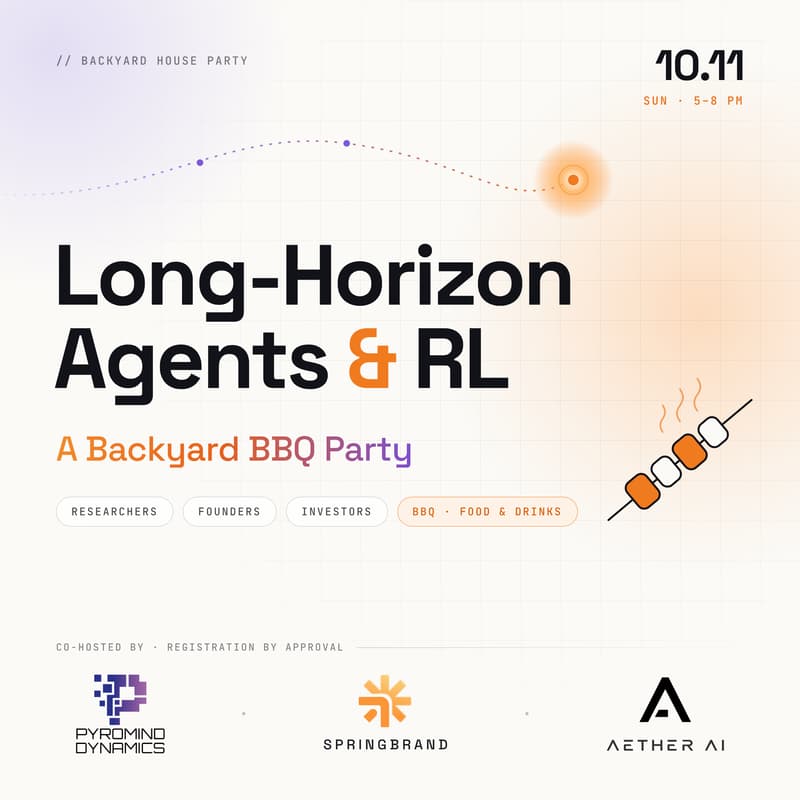 Cover Image for Long-Horizon Agents & RL: A Backyard BBQ Party