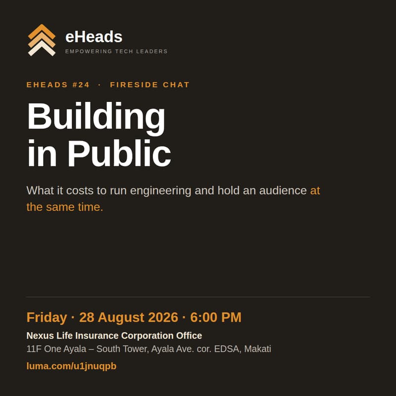 Cover Image for eHeads #24: Building in Public