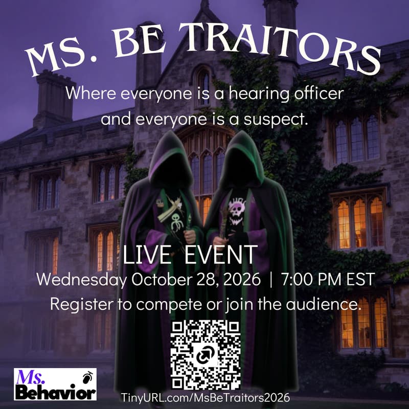 Cover Image for Ms. Be Traitors