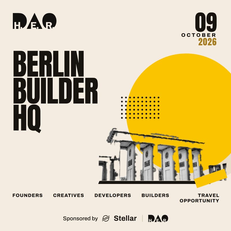 Cover Image for Berlin Builder HQ: Build with AI Powered by Stellar