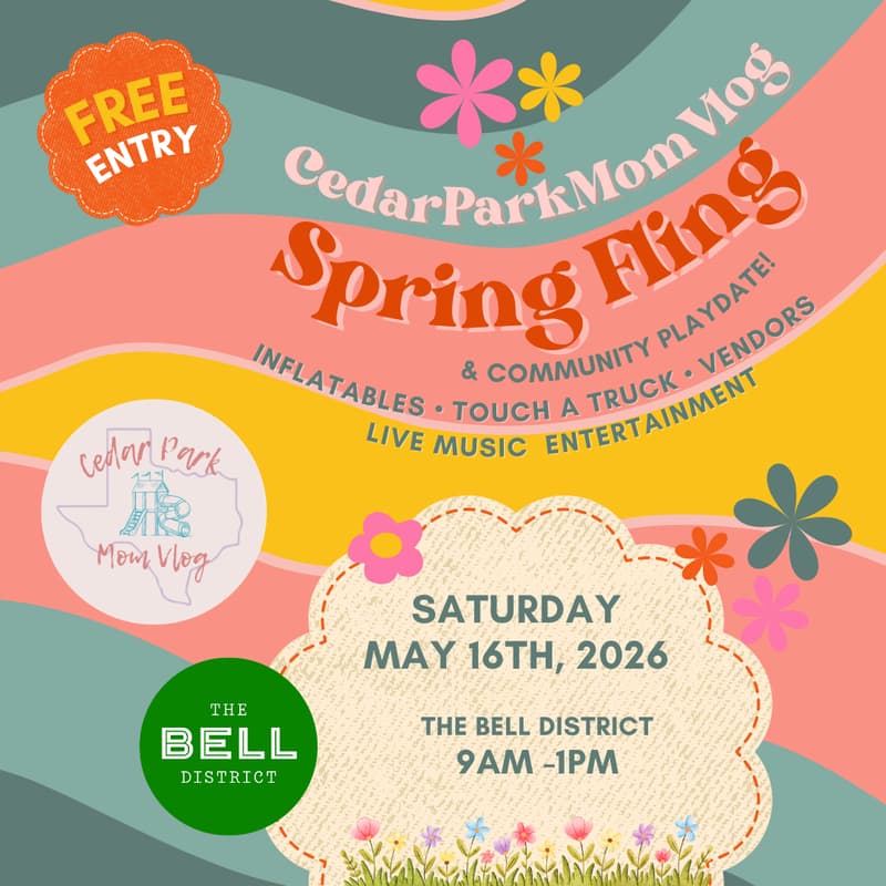 Cover Image for CedarParkMomVlog Spring Fling & Community Playdate