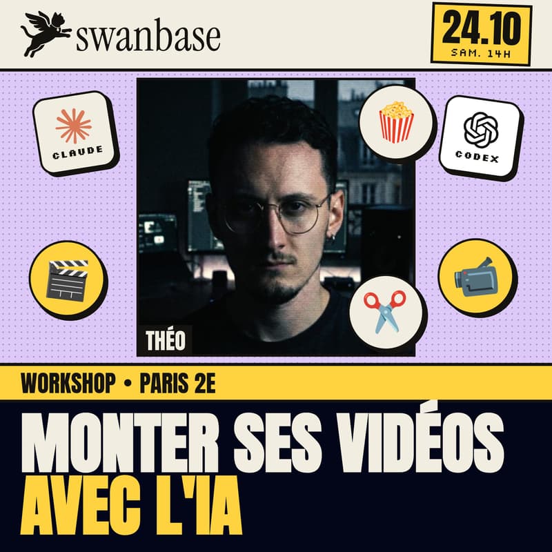 Cover Image for Workshop : monter ses vidéos avec l'IA
