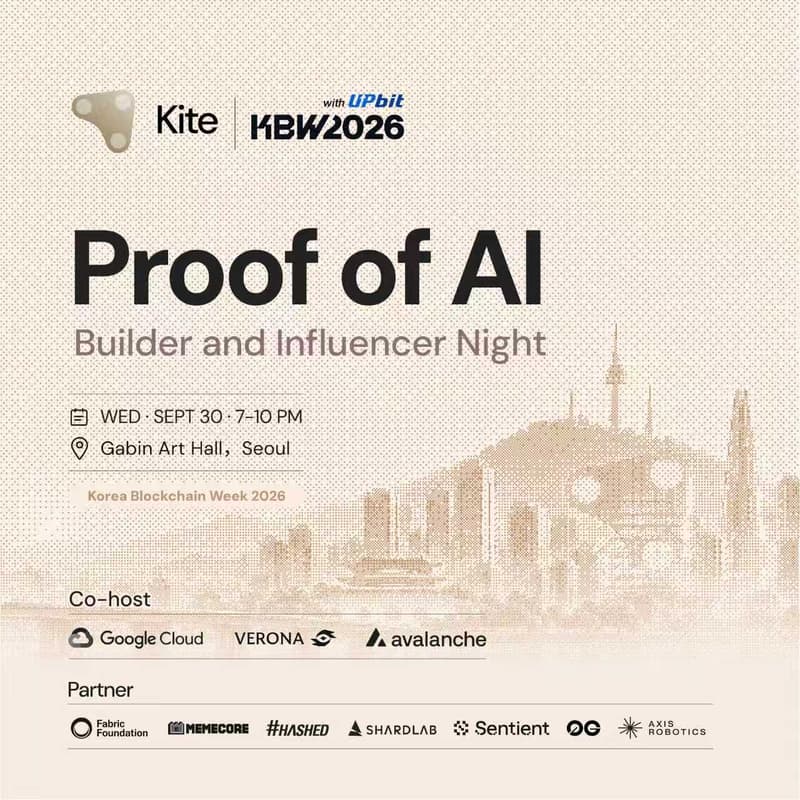 Cover Image for Proof of AI: Builder and Influencer Night | KBW 2026