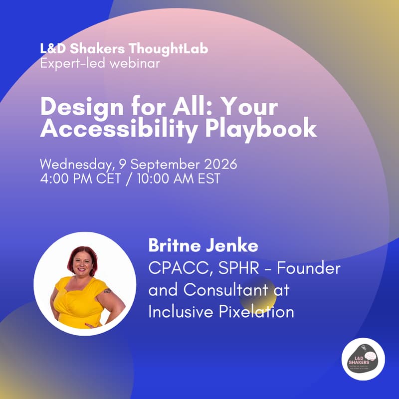 Cover Image for ThoughtLab: Design for All — Your Accessibility Playbook