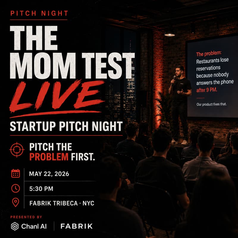 Cover Image for Startup Pitch Night: Like It's 2019