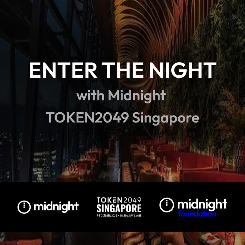 Cover Image for ENTER THE NIGHT with Midnight @ TOKEN2049 Singapore