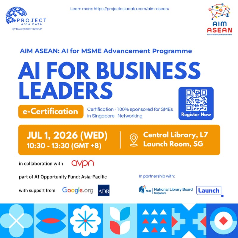 Cover Image for AI Training for Business Leaders β AIM ASEAN Certification