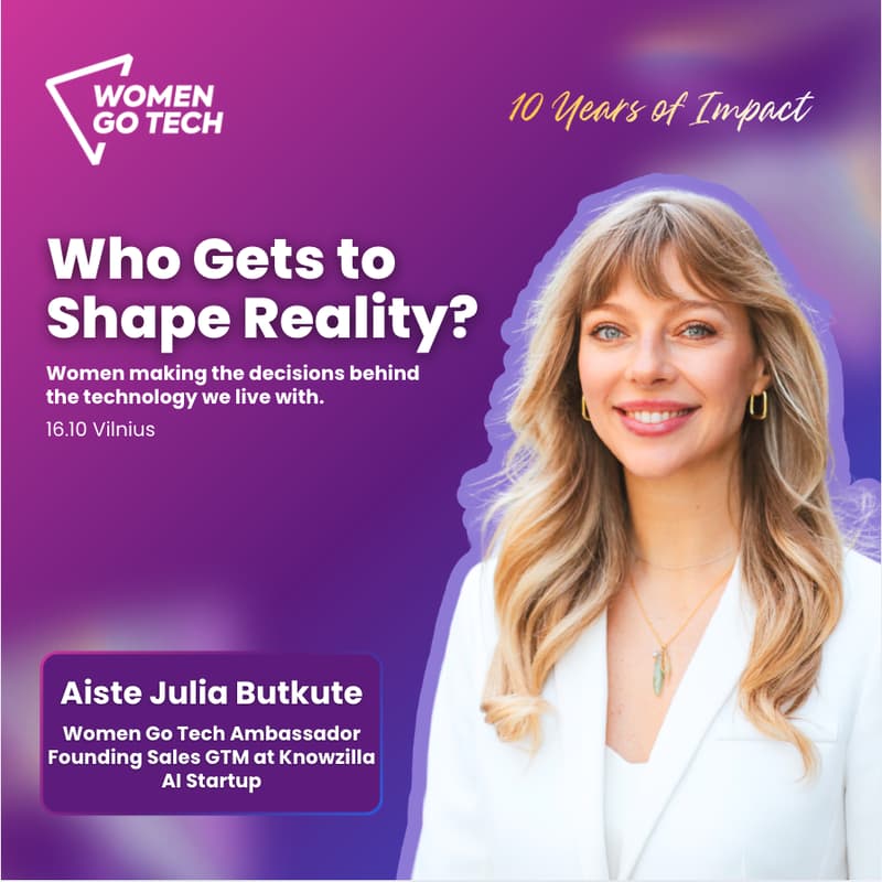 Cover Image for Who Gets to Shape Reality?Women making the decisions behind the technology we live with.