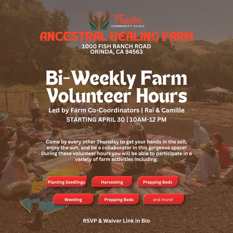 Cover Image for Ancestral Healing Farm Volunteer Workday - April 30