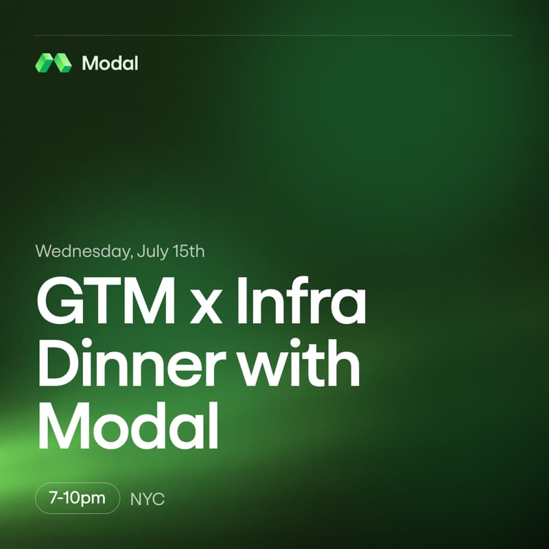 Cover Image for Dinner with Modal