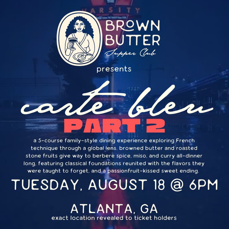 Cover Image for Carte Bleu: August 18 - Atlanta, GA