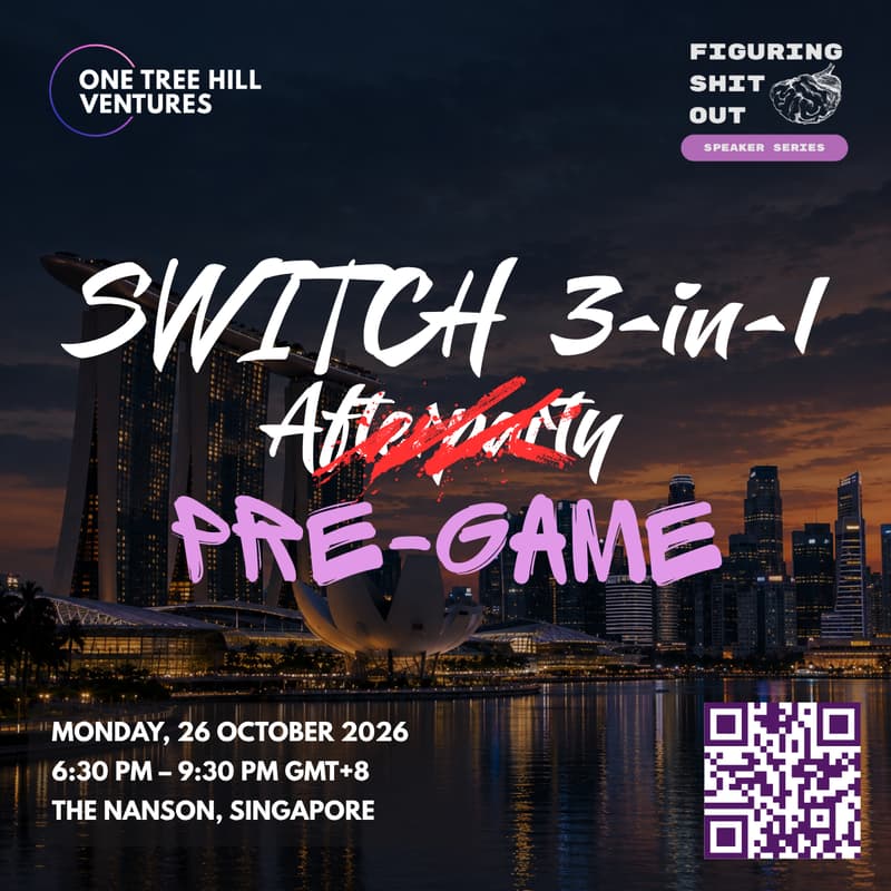 Cover Image for One Tree Hill Ventures x FSO presents: The Founder's Inner Game - Thinking, Deciding & Growing Under Pressure