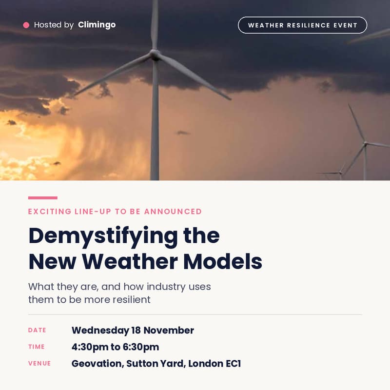 Cover Image for Demystifying the New Weather Models: What They Are and How Industry Uses Them to be More Resilient