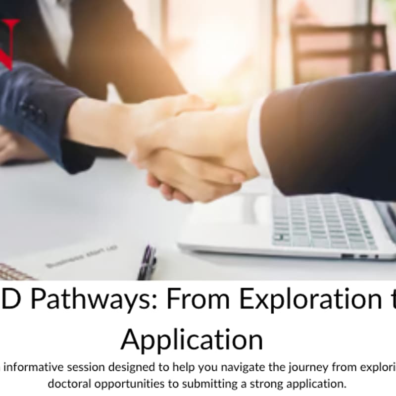 Cover Image for PhD Pathways: From Exploration to Application
