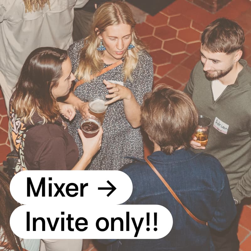 Cover Image for Pre Townhall Founder&Investor Mixer
